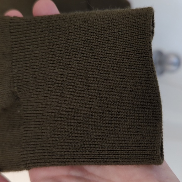 Olive Green Banana Republic Button Cardigan - Picture 8 of 8